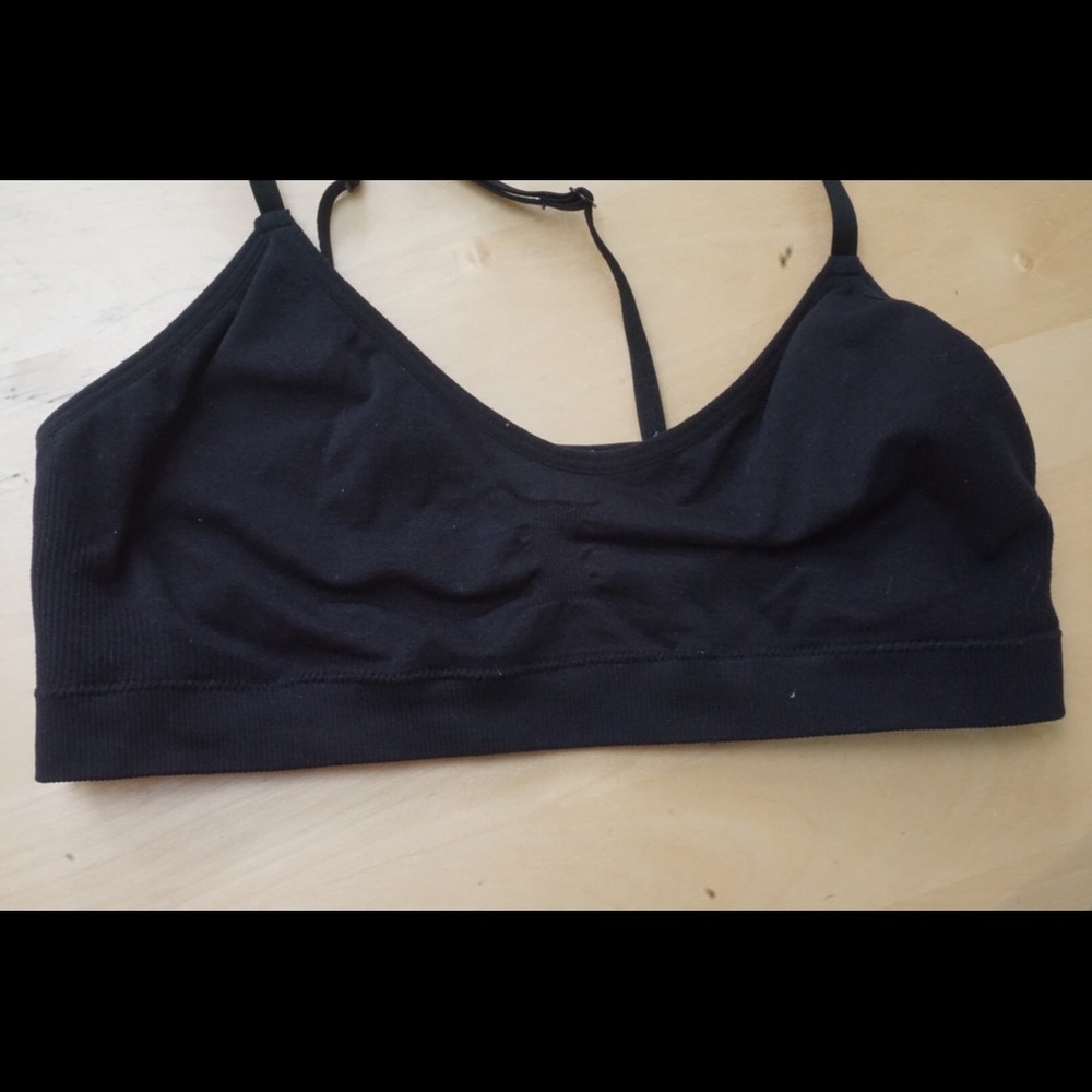 Black bralette