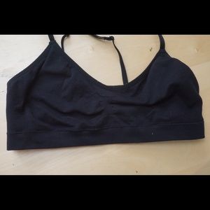 Black bralette