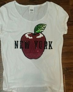 Victoria's secret sequin shirt