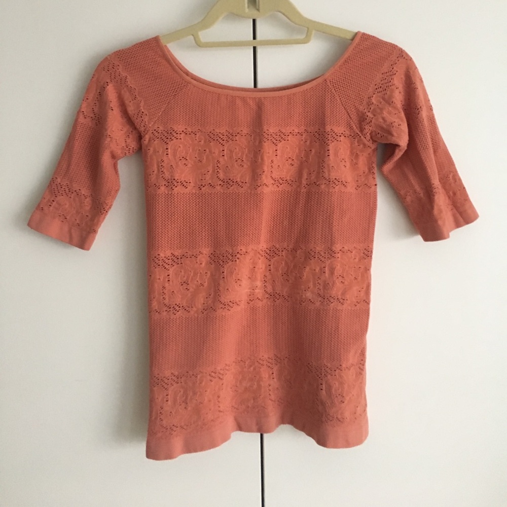 Pink Free People Top