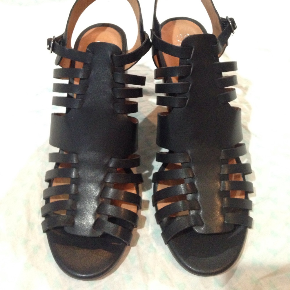 Seychelles Garden Leather Sandals Size 8