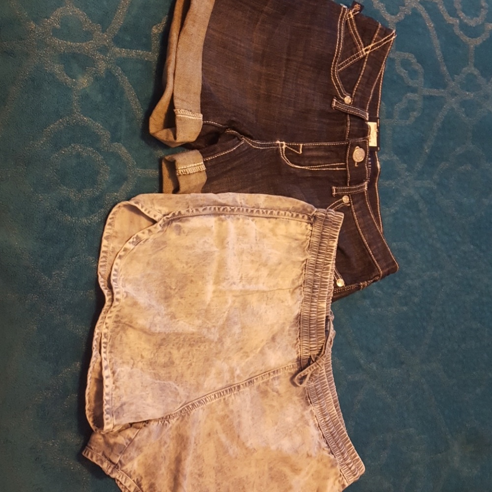 Juicy Couture and Rock and Republic  shorts