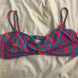 Lilly Pulitzer Bikini Bathing Suit Top size XL
