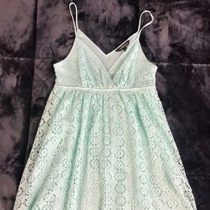 Express pale turquoise sundress