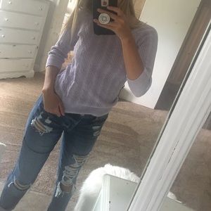 Lylac three quarter sleeve sweater
