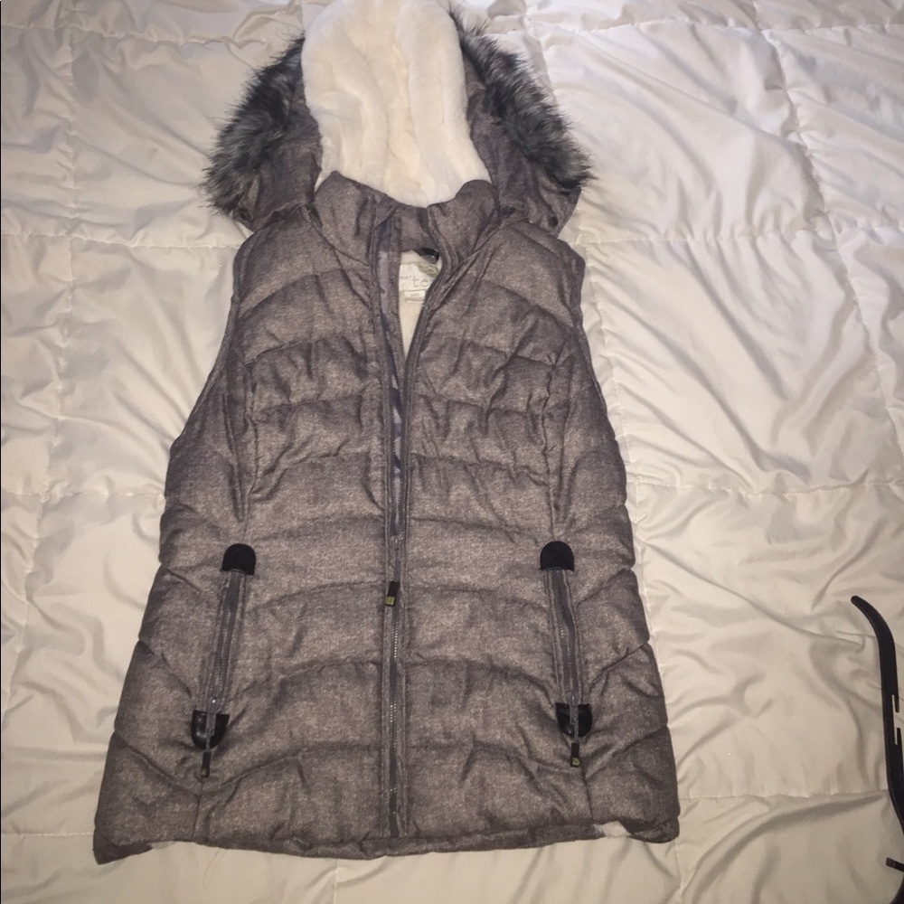 Soft puffy vest