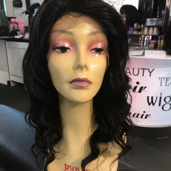 100% Human virgin Remy Swisslace Lacefront Wig New main image 4