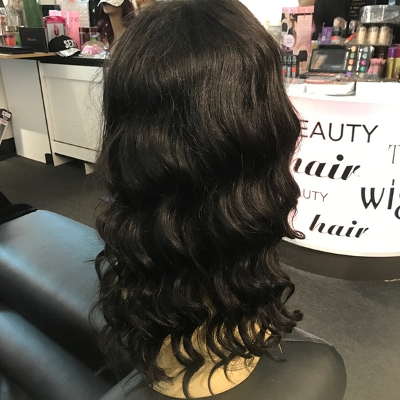 100% Human virgin Remy Swisslace Lacefront Wig New