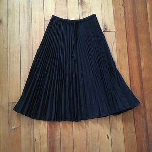 Free Press Long Pleated Skirt