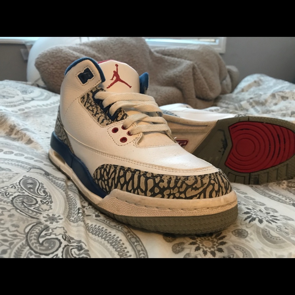 True blue 3s