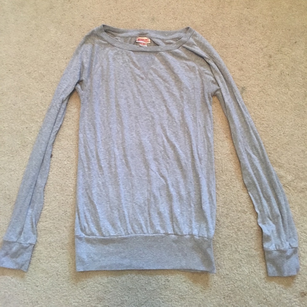 Gray Sweater Shirt