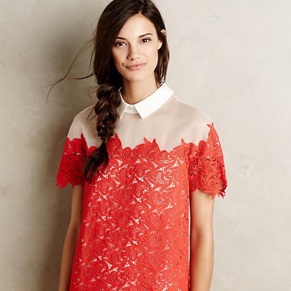 ISO(In search of) Anthropologie Lillian Lace Shift