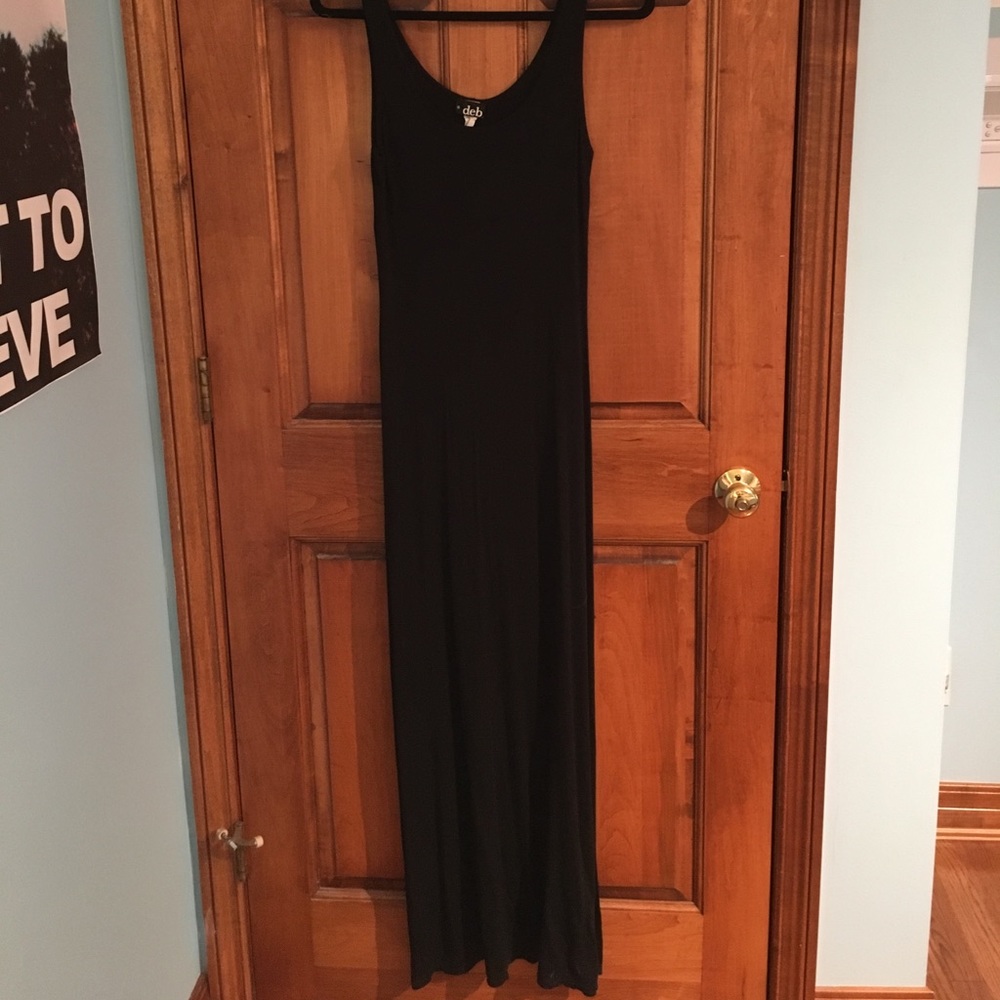Deb Black Maxi Dress