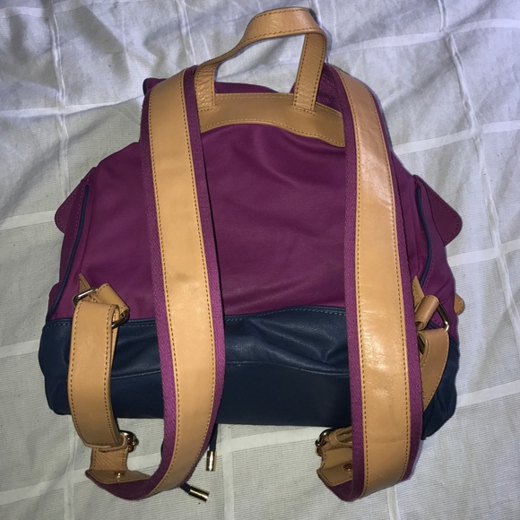 Tory Burch Logo Flap Large Backpack