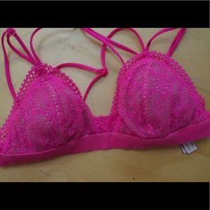 Pink Victoria secret bralette
