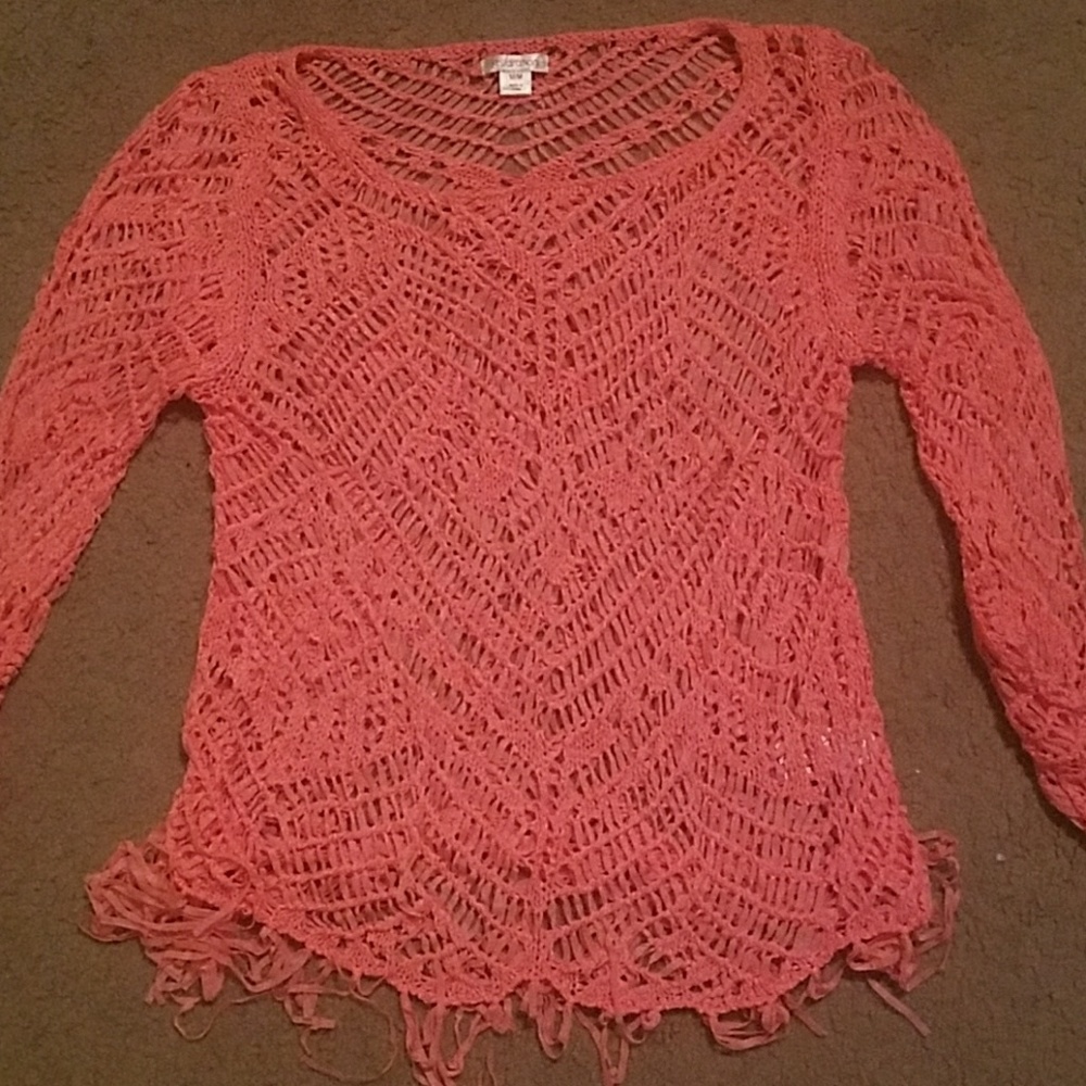 Mesh blouse