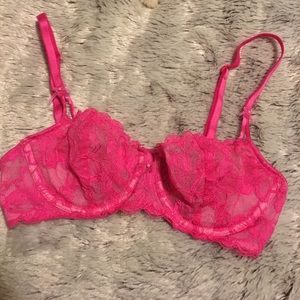 VICTORIA'S SECRET Pink Lace Bra