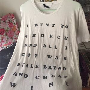 I went to church t-shirt