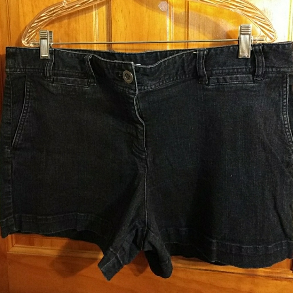Loft denim shorts sz 14