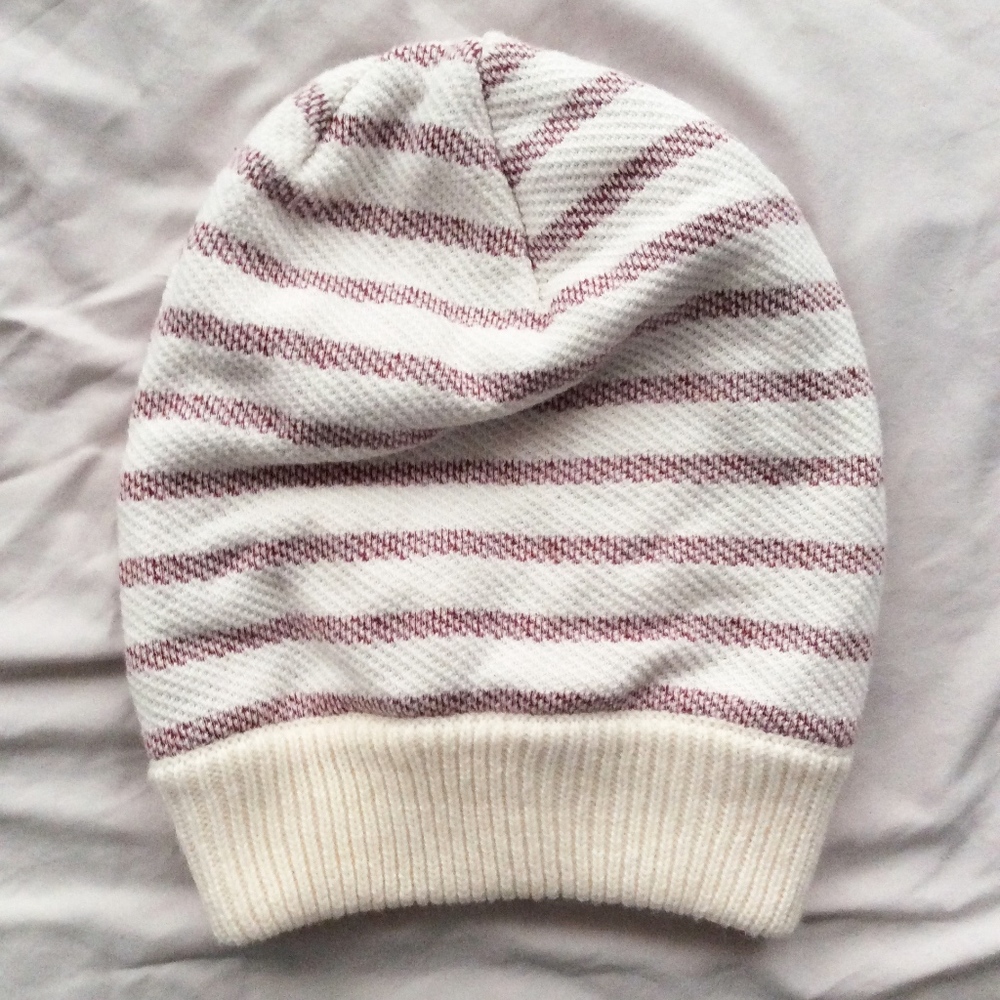 Urban Outfitters BDG Slouchy Pink and White Stripe