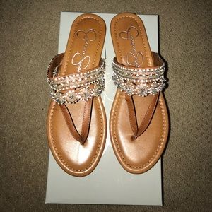 Jessica Simpson sandals with box. They are too big
