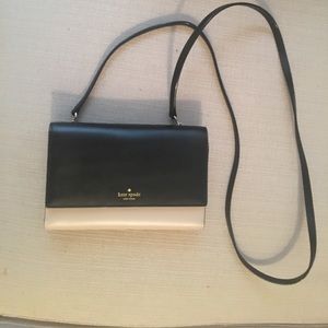 Kate spade color block wallet on a chain