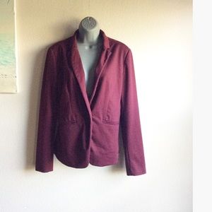 Deep Magenta Blazer
