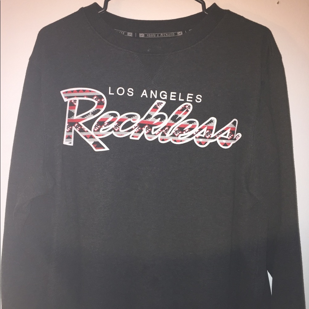 Reckless crew neck