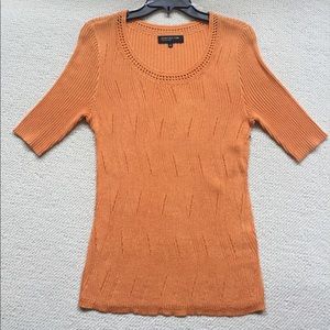 Short sleeve sweater