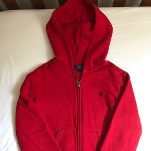 Polo Ralph Lauren zip up sweatshirt
