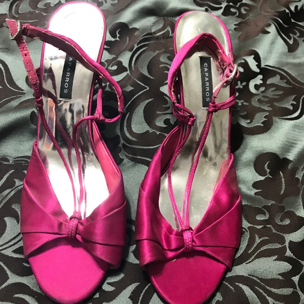 Pink heels
