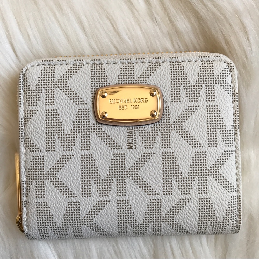 Michael Kors Bifold Wallet Vanilla
