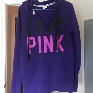 Pink hoodie