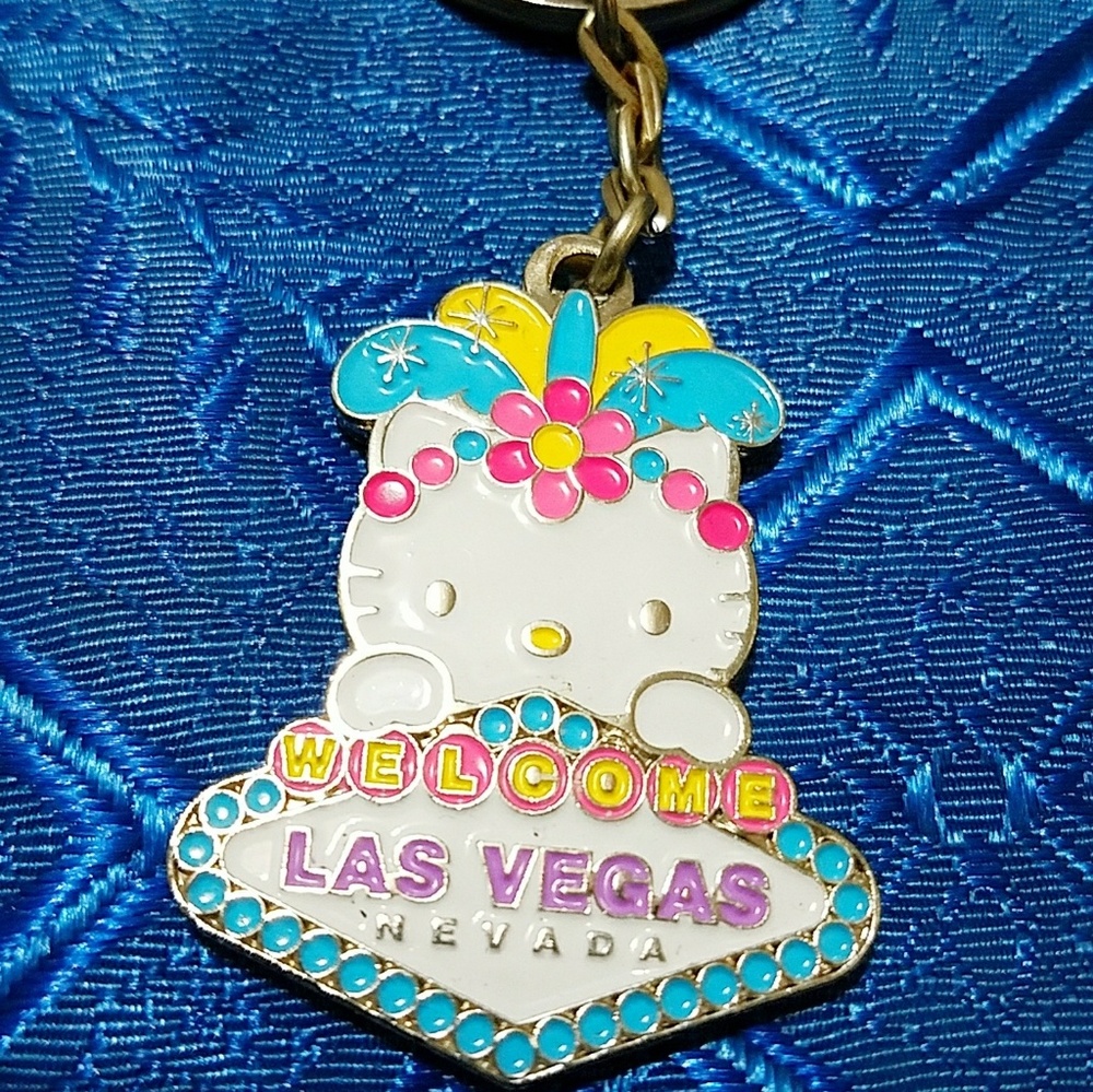 Hello Kitty and 777 Key chains new
