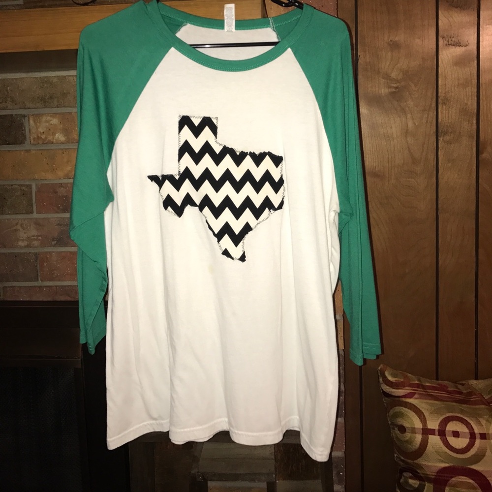 Texas 3/4 sleeve shirt