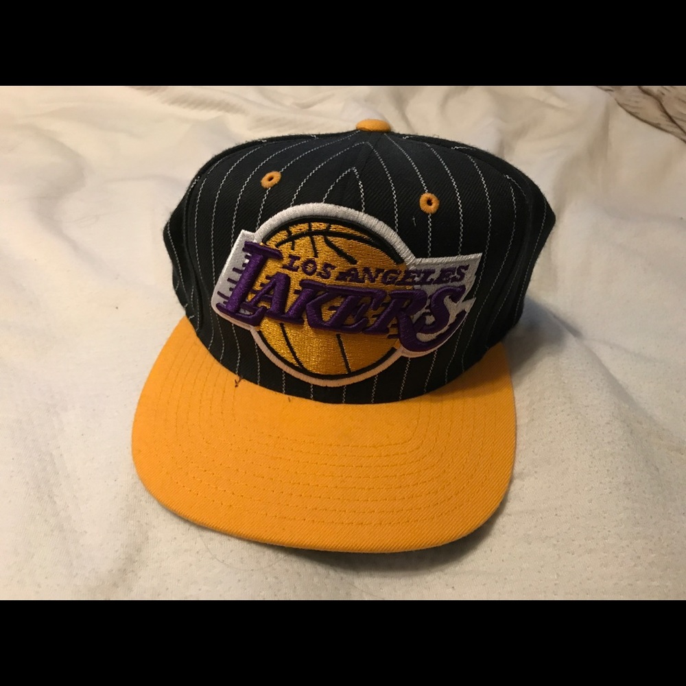 Brand New Mitchell & Ness Lakers Snapback