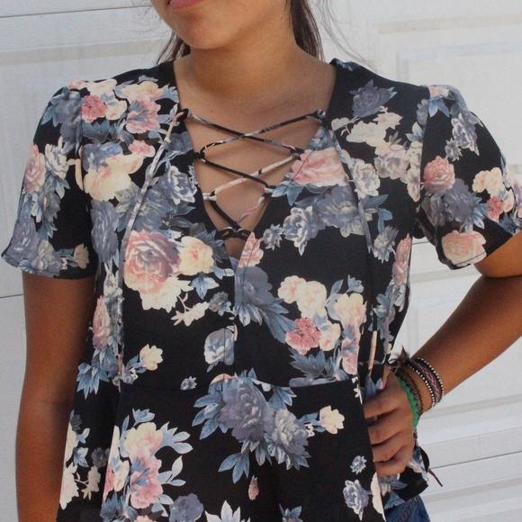 Floral Blouse - Picture 3 of 3