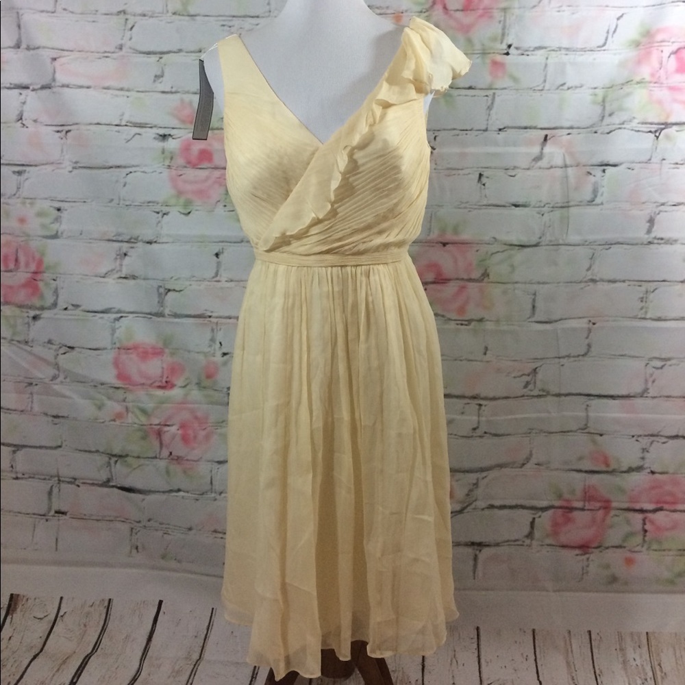 NWT!!J crew champagne bridesmaids or wedding dress