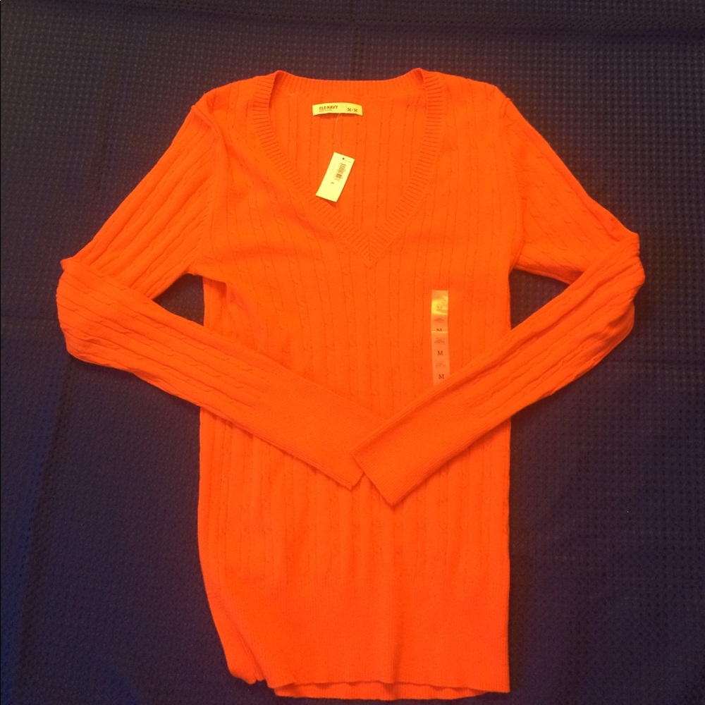 NWT coral sweater