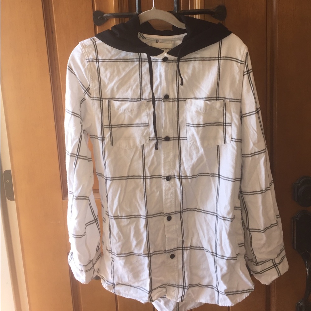A Prius of a button shirt jacket