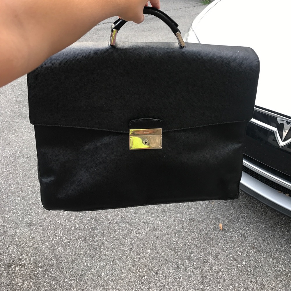 Authentic Prada suit case
