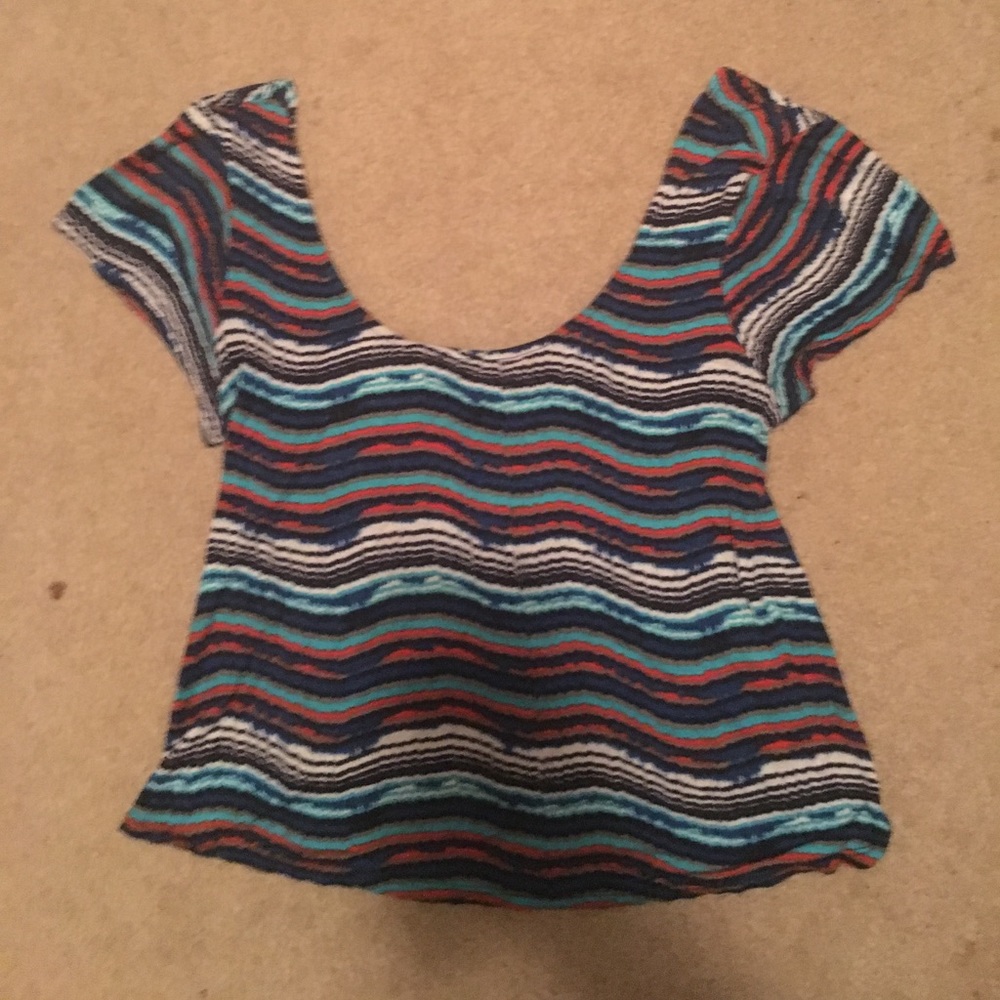 Multi Color crop top