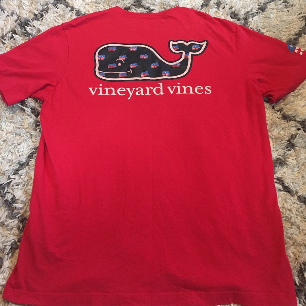 Vineyard vines Republican elephant tee
