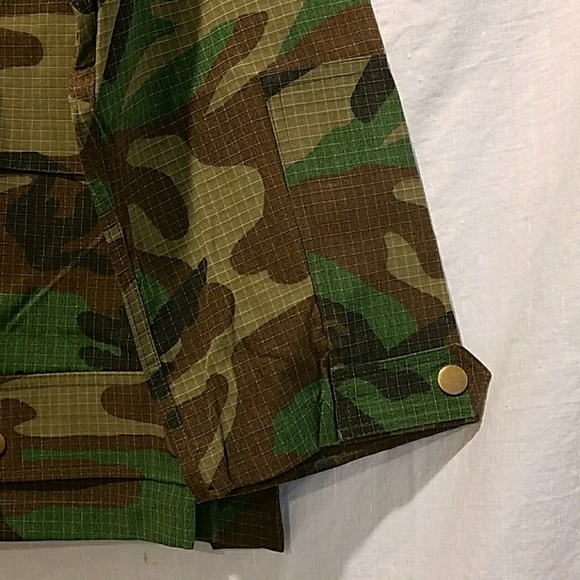 Camouflage jacket with patches - Picture 7 of 8