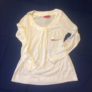 NWT white long sleeve shirt