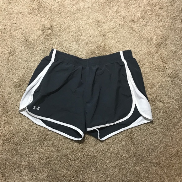 Under Armour Gray Track Shorts - Picture 1 of 3