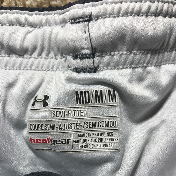 Under Armour Gray Track Shorts - Picture 3 of 3