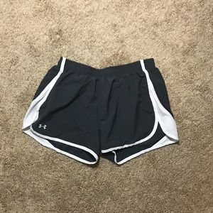 Under Armour Gray Track Shorts