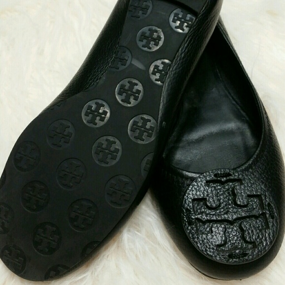BLACK TORY BURCH REVA SIZE 9 - Picture 4 of 5