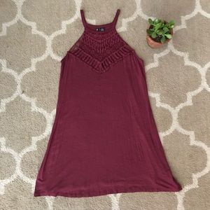 Maroon Dress